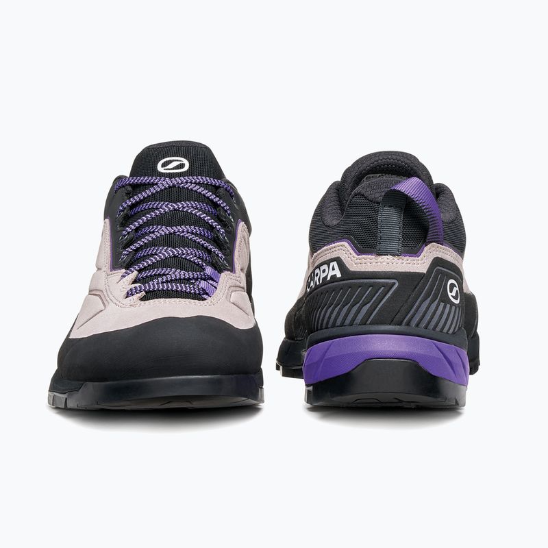 Női megközelítő cipő SCARPA Rapid XT lavender gray/dark purple 5