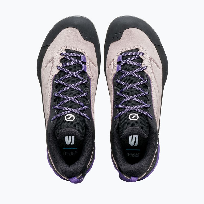 Női megközelítő cipő SCARPA Rapid XT lavender gray/dark purple 6