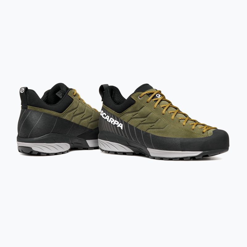 Férfi megközelítő cipő SCARPA Mescalito GTX dark olive/gray 4
