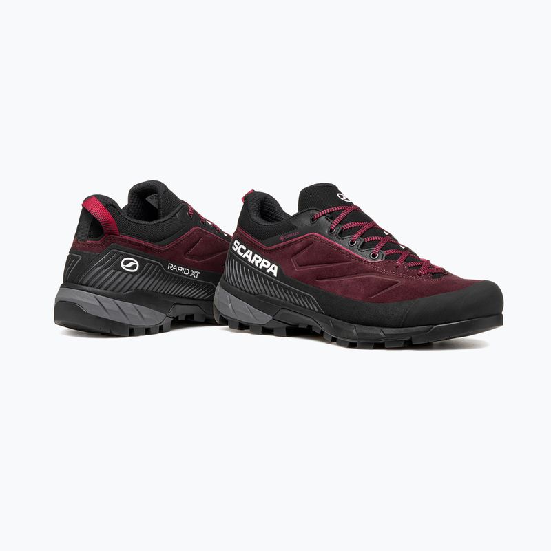 Női megközelítő cipő SCARPA Rapid XT GTX 72697-202/3 birch/coral 4