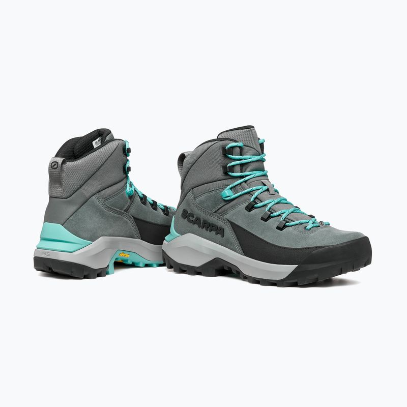 Női túrabakancs SCARPA Mustang Trekking GTX smoke/ceramic 4