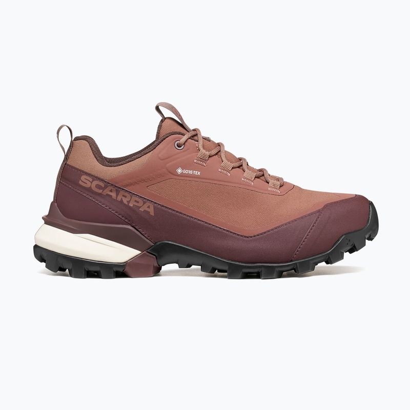 Túracipők SCARPA Ribelle Cross 2 GTX cognac/choco 2