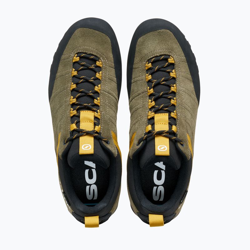 Férfi túracipők SCARPA Crux 2 GTX kalamata/lemon curry 5