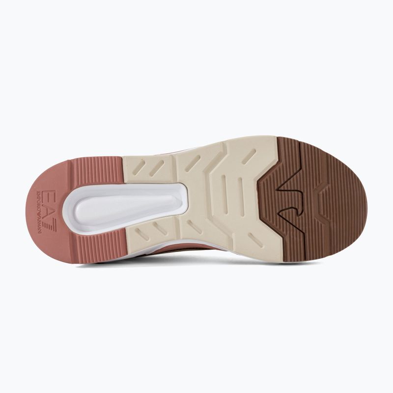 Cipő EA7 Emporio Armani Ace Runner rainy day/black iris/emperador/terracotta 4