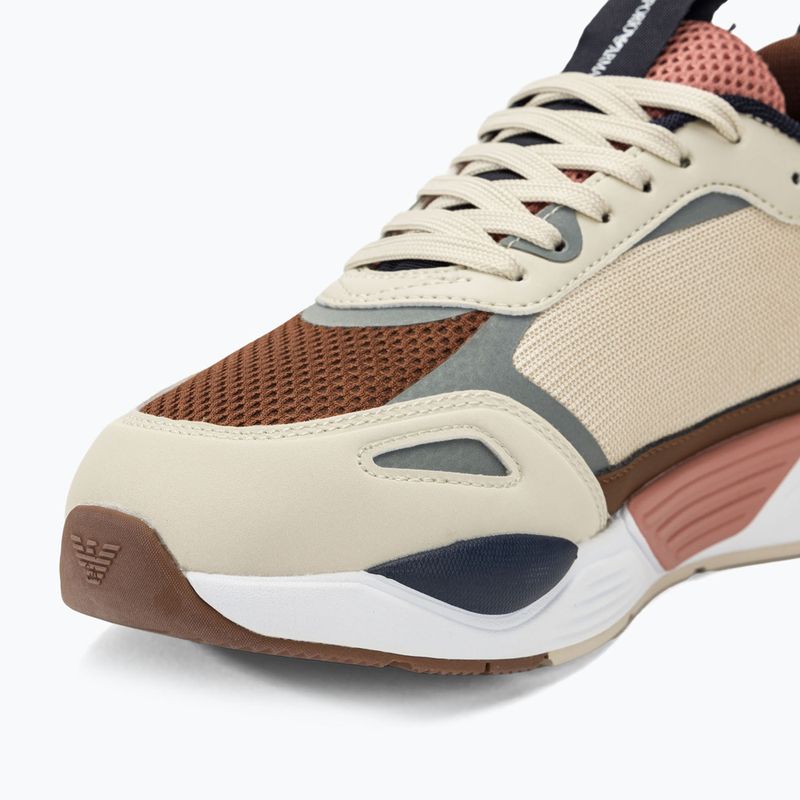 Cipő EA7 Emporio Armani Ace Runner rainy day/black iris/emperador/terracotta 7