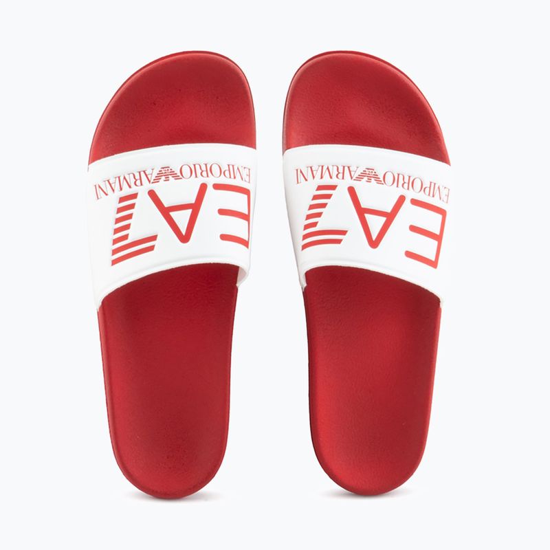 Papucs EA7 Emporio Armani Water Sports Visibility salsa/white 12
