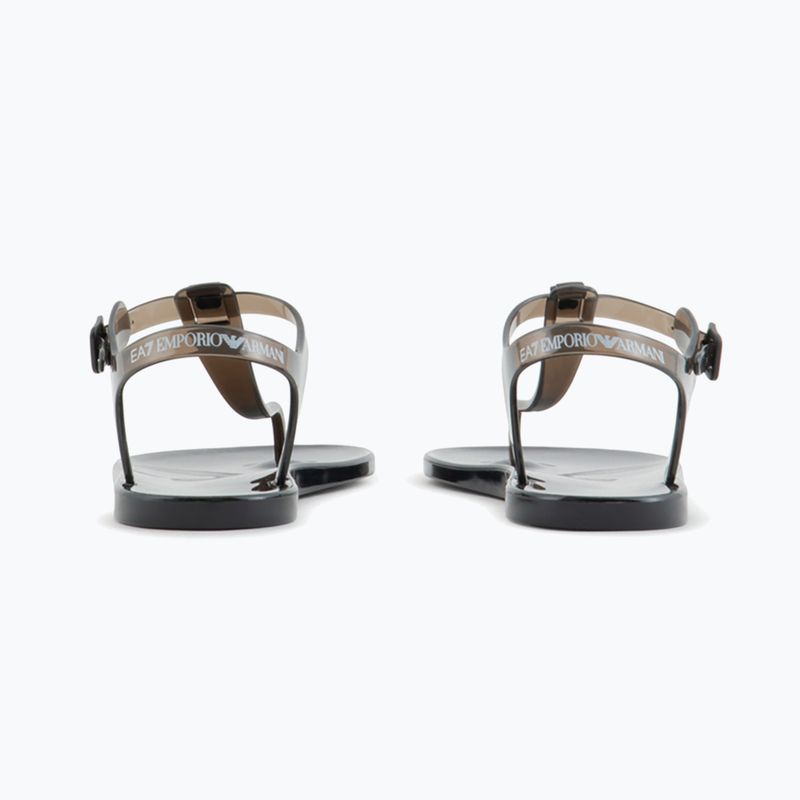 Női szandál EA7 Emporio Armani Water Sports Jelly Graphic monogram black graphic/black logo 3