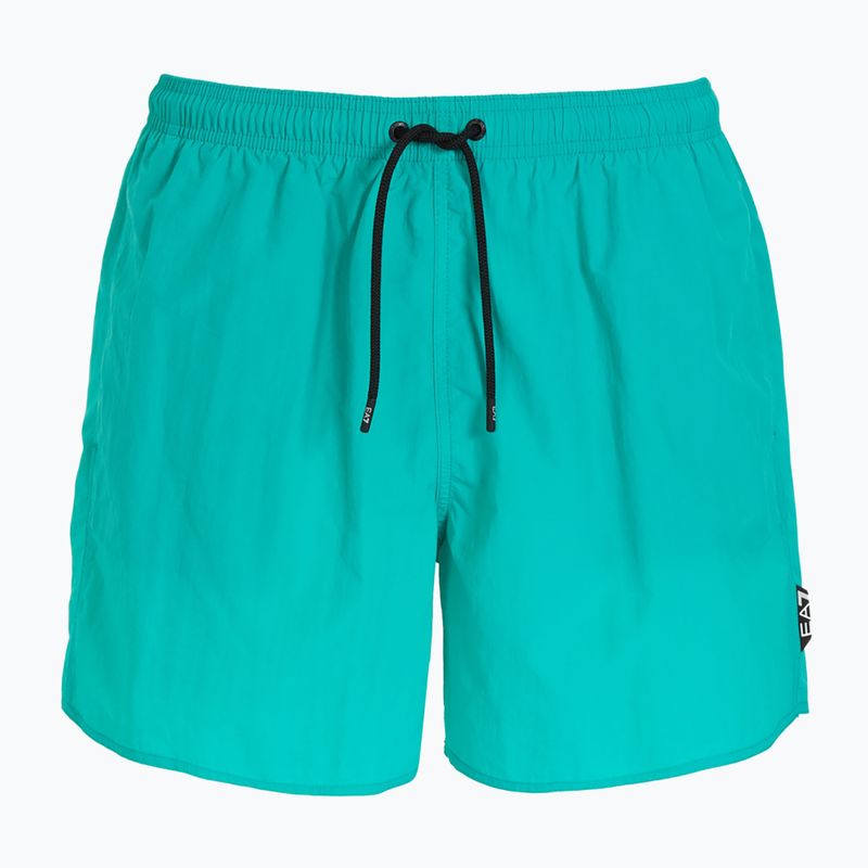 Férfi fürdősort EA7 Emporio Armani Water Reactive Monogram Boxer spectra green