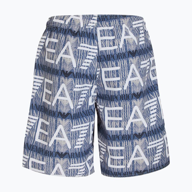 Férfi fürdősort EA7 Emporio Armani Water Reactive Monogram Boxer marlin monogram 2