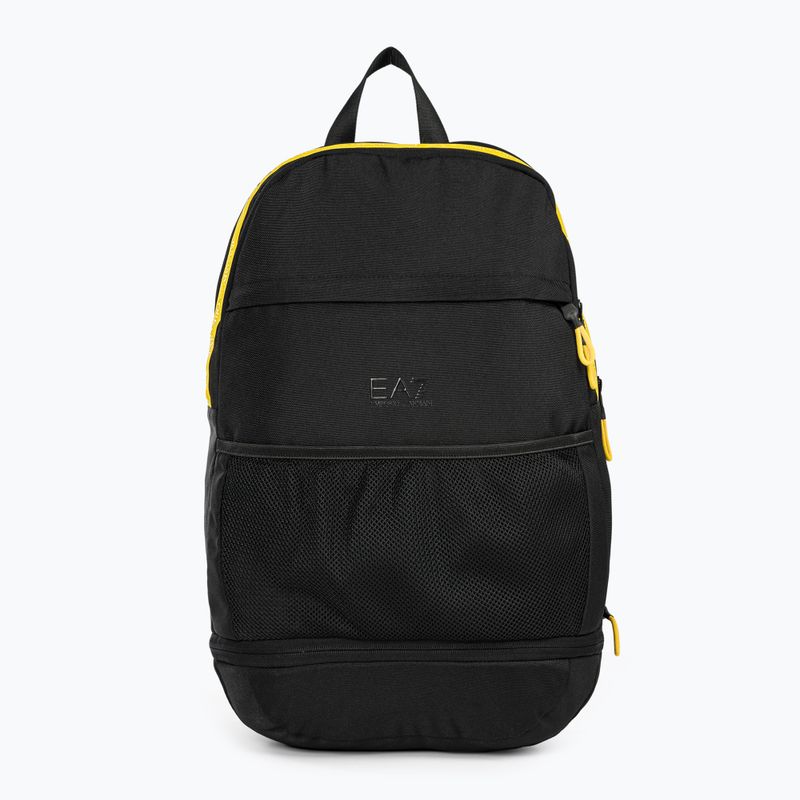 Férfi Hátizsák EA7 Emporio Armani Train Logo Tape 25 l black/giallo