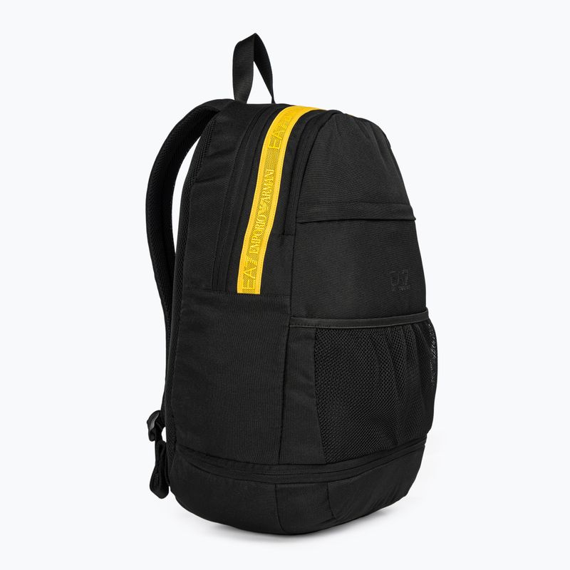 Férfi Hátizsák EA7 Emporio Armani Train Logo Tape 25 l black/giallo 2