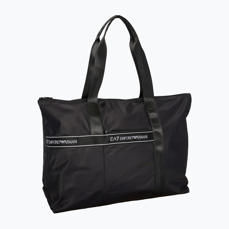 Női táska EA7 Emporio Armani Train Logo Tape black 2