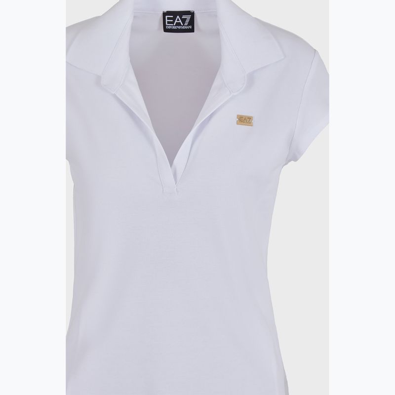 Női póló EA7 Emporio Armani Train Costa Smeralda white 3
