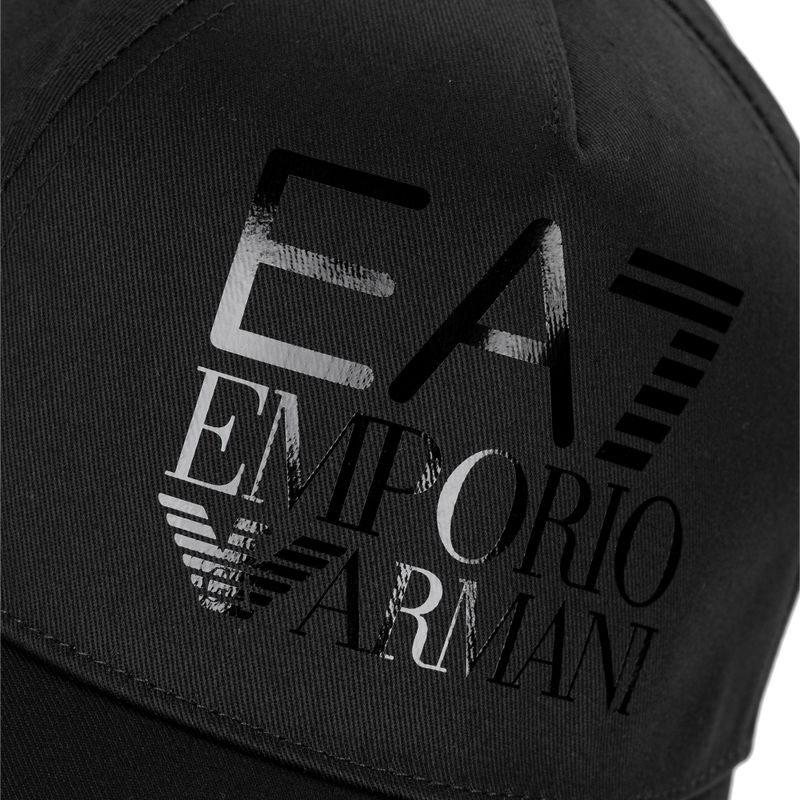 Női baseballsapka EA7 Emporio Armani Train Logo Series black 3