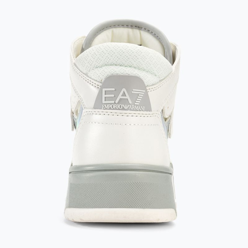 Cipő EA7 Emporio Armani Basket Mid white/iridescent 6