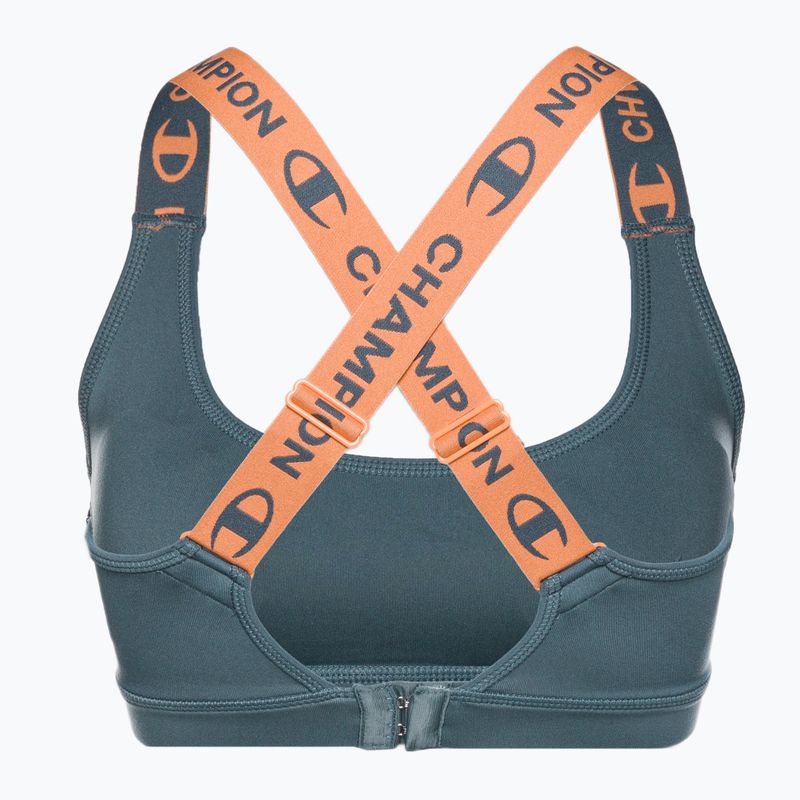 Champion Legacy sötét/szürke fitness melltartó 2
