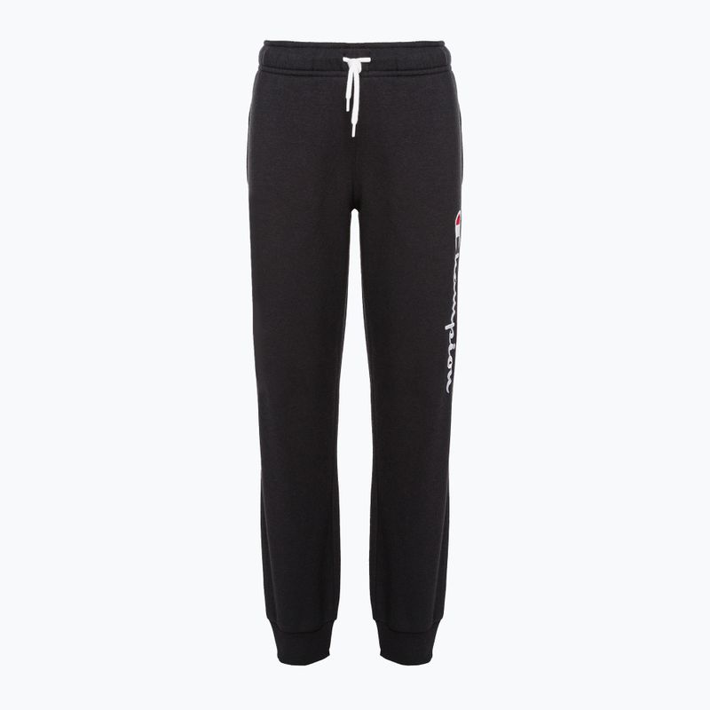 Champion Legacy Rib Cuff gyerek nadrág fekete
