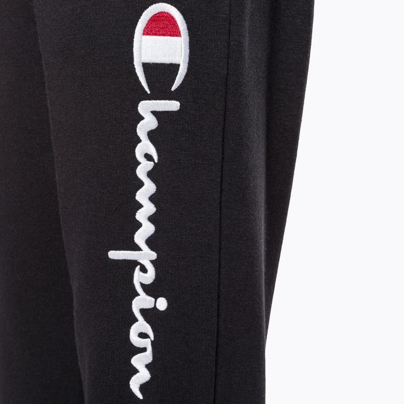 Champion Legacy Rib Cuff gyerek nadrág fekete 3