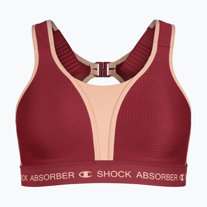 Sportmelltartó Shock Absorber Ultimate Run Bra Padded tibetan red 6