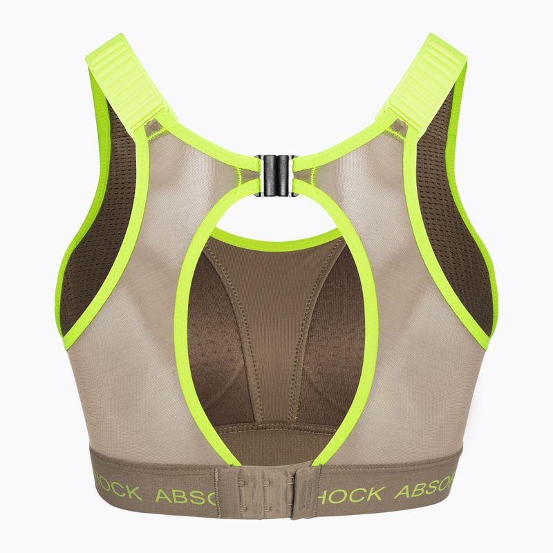 Melltartó Shock Absorber Ultimate Run Bra Padded grey/lemon 2