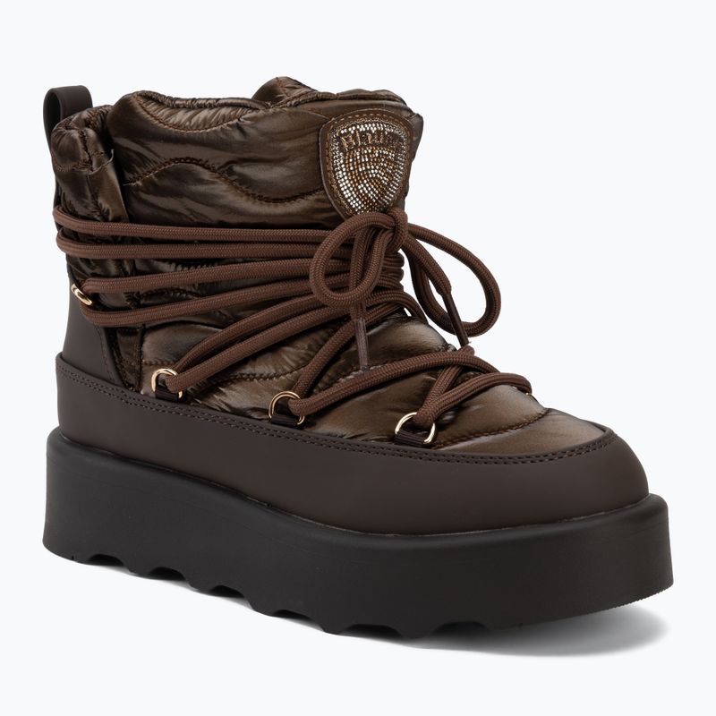 Női hótaposó Blauer USA F6DOYLE01 dark brown