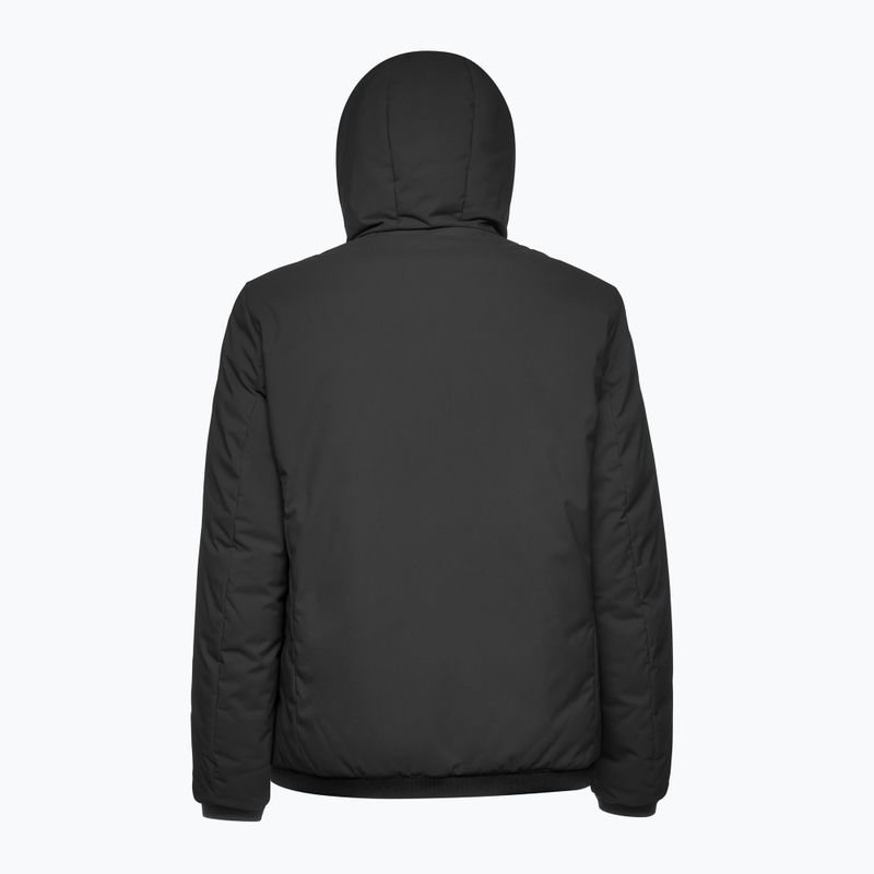 Férfi bélelt kabát Geox Spherica™ black / morel 2