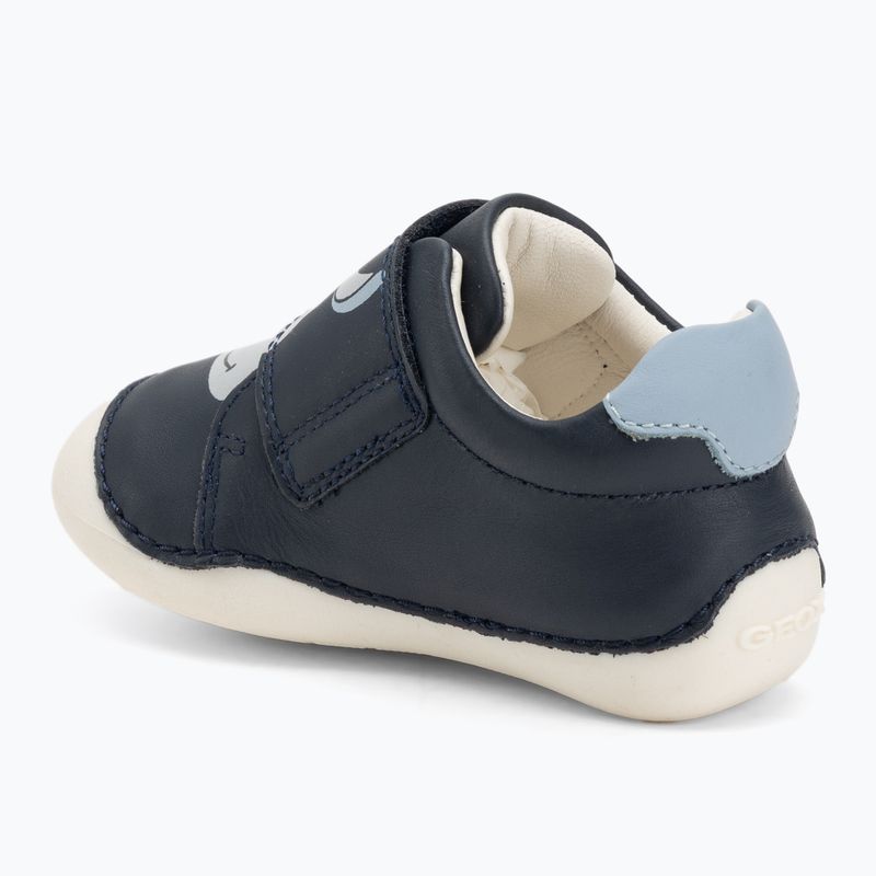Geox Tutim navy/light sky gyermek cipő 3