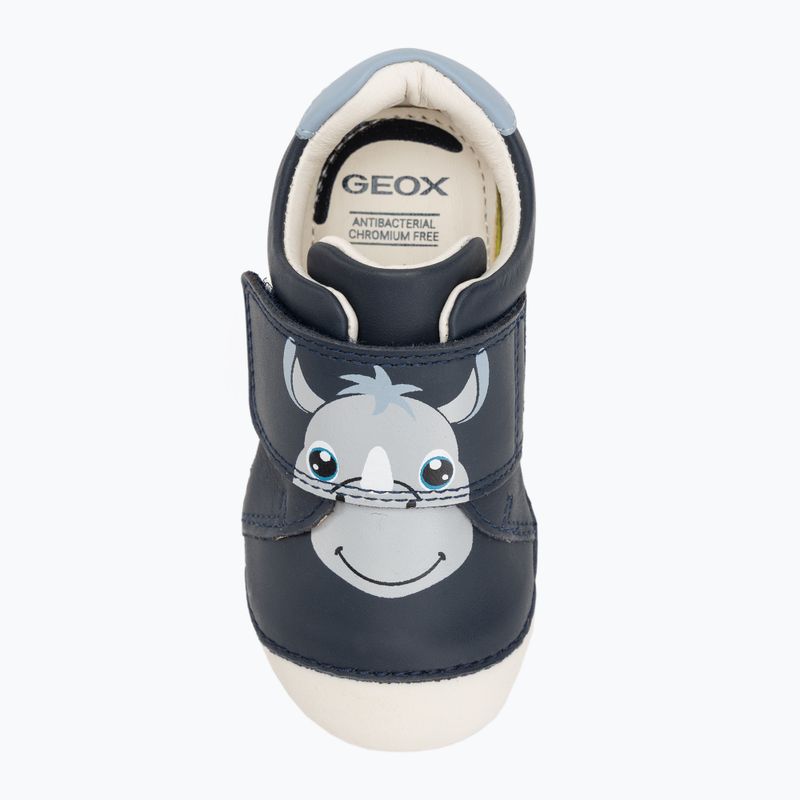 Geox Tutim navy/light sky gyermek cipő 5