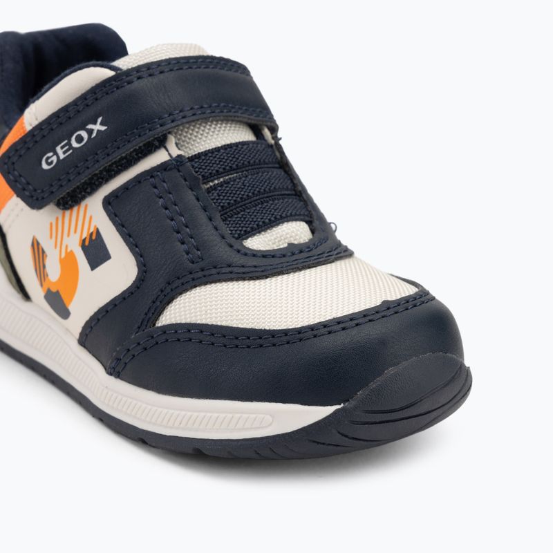 Geox Rishon navy/világos narancssárga gyermekcipő 7