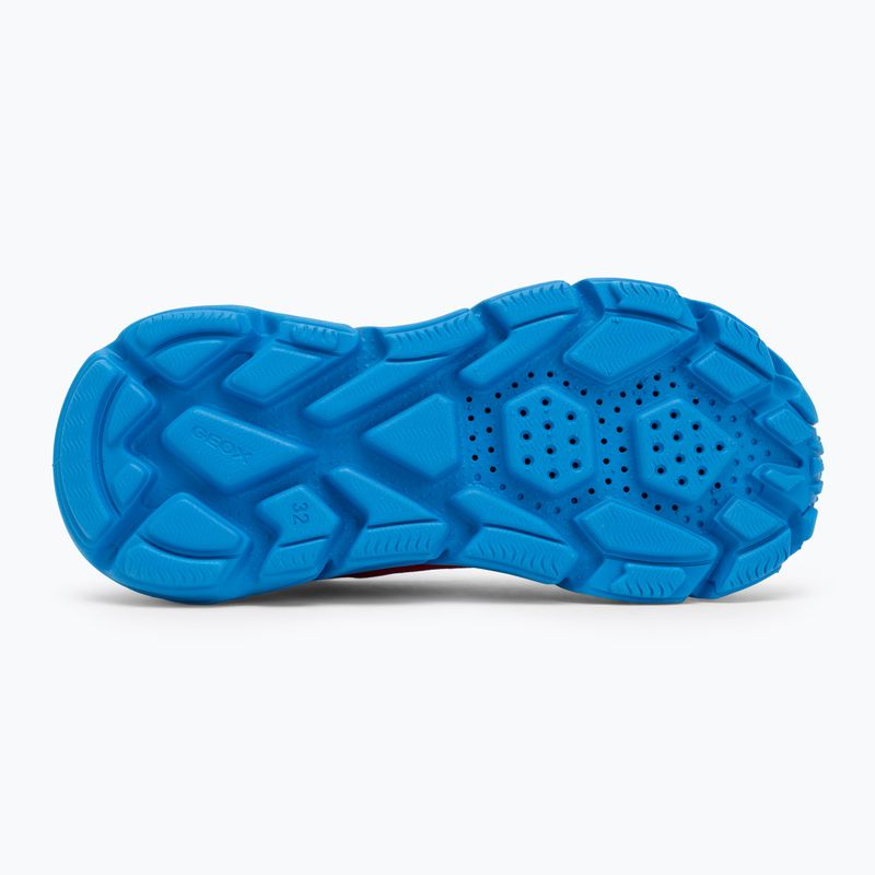 Geox Flexyper Fast piros/világoskék junior cipő 4