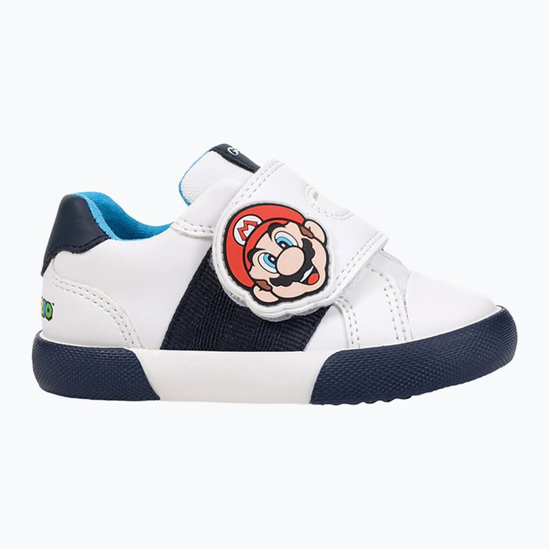 Geox Gisli gyermek cipő fehér/navy/narancs színű 9