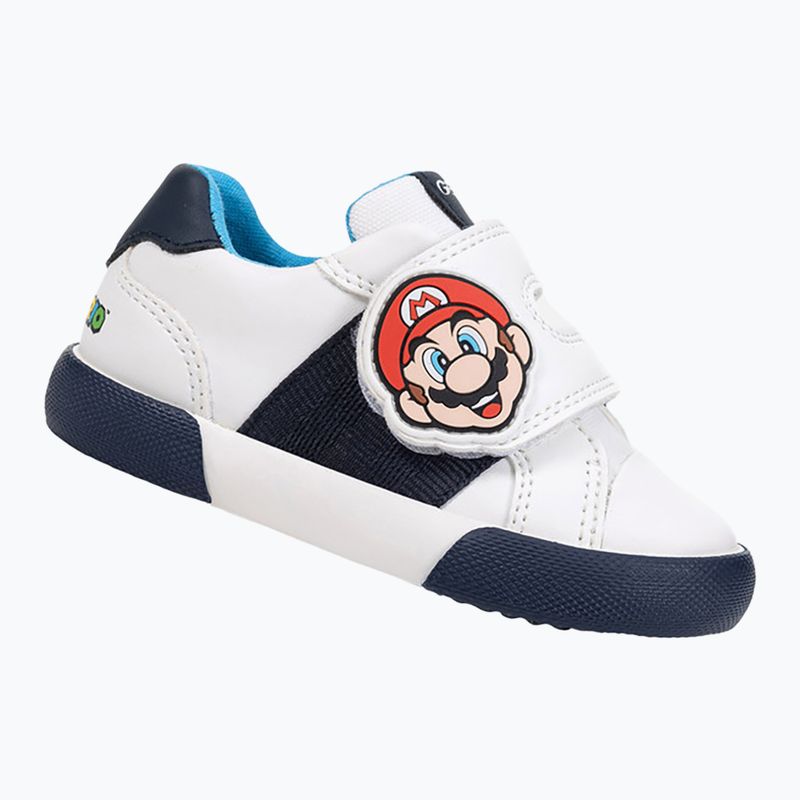 Geox Gisli gyermek cipő fehér/navy/narancs színű 10