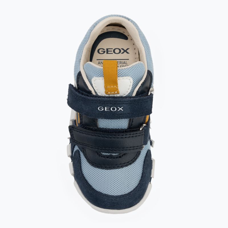 Geox Iupidoo gyermek cipő navy/ochreyellow 5