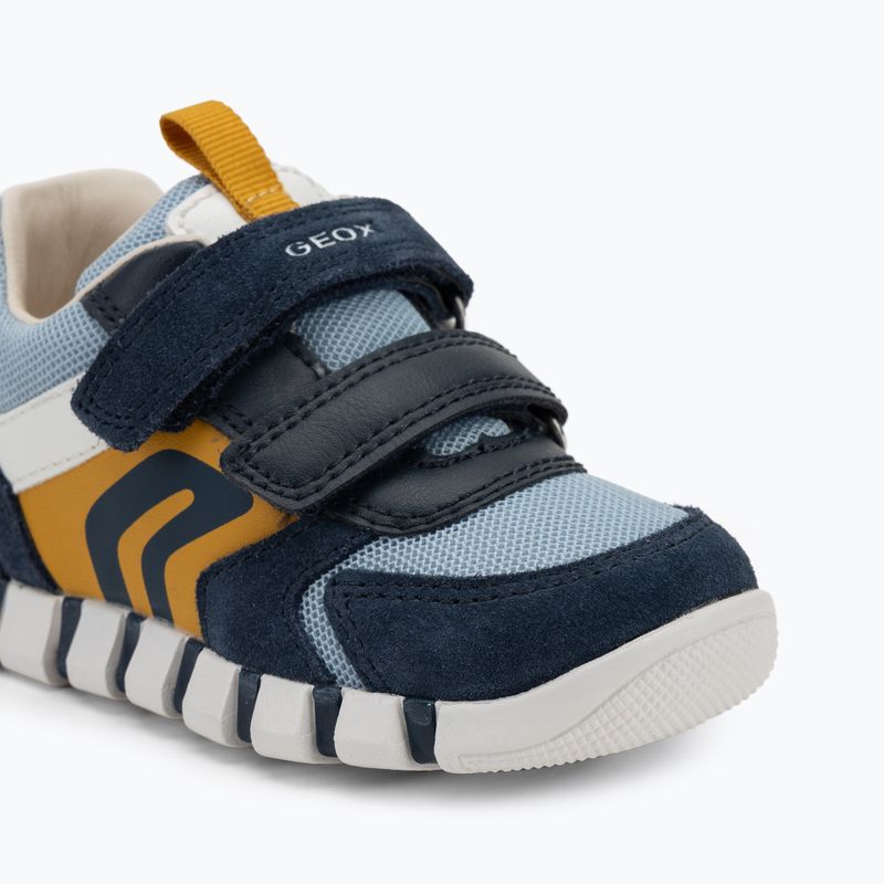 Geox Iupidoo gyermek cipő navy/ochreyellow 7