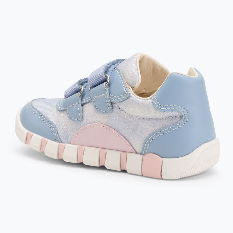 Geox Iupidoo light avio/pink gyermekcipő 3