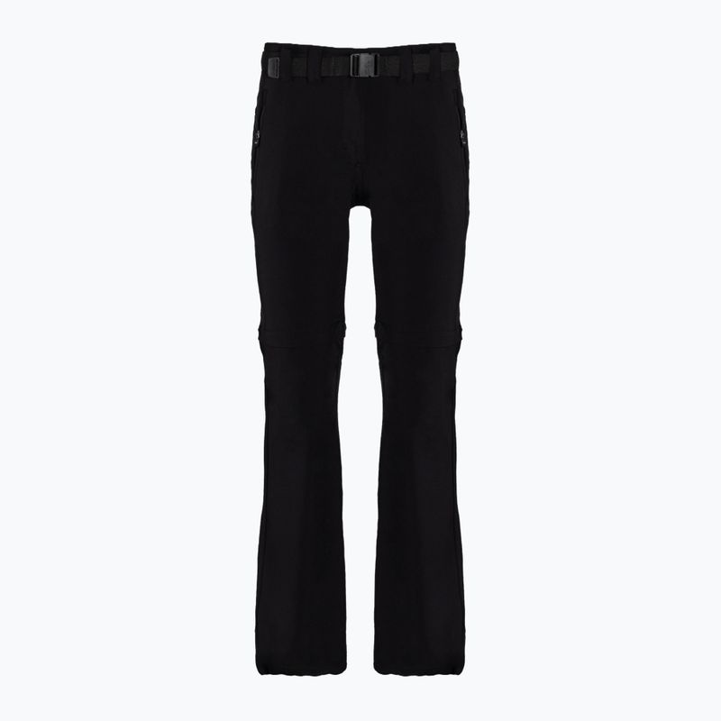 Női trekking nadrág CMP Zip Off fekete 3T51446