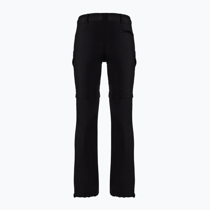 Női trekking nadrág CMP Zip Off fekete 3T51446 2