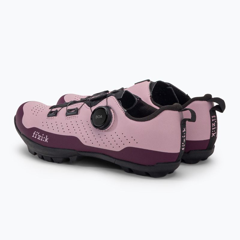 Női MTB kerékpáros cipő Fizik Terra Atlas rózsaszín TEX5BPR1K3710 3