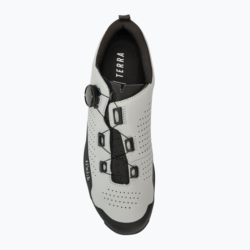 Férfi MTB kerékpáros cipő Fizik Terra Atlas grey/black 5