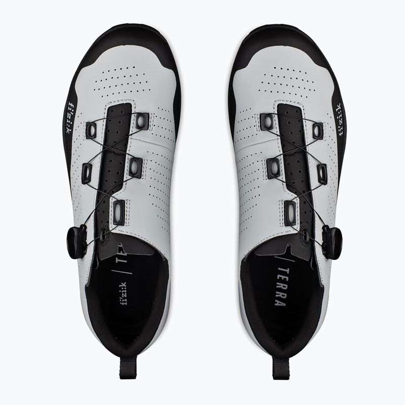 Férfi MTB kerékpáros cipő Fizik Terra Atlas grey/black 10