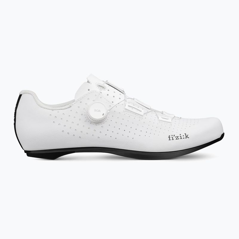 Férfi országúti cipő Fizik Tempo Decos Carbon white/white 8
