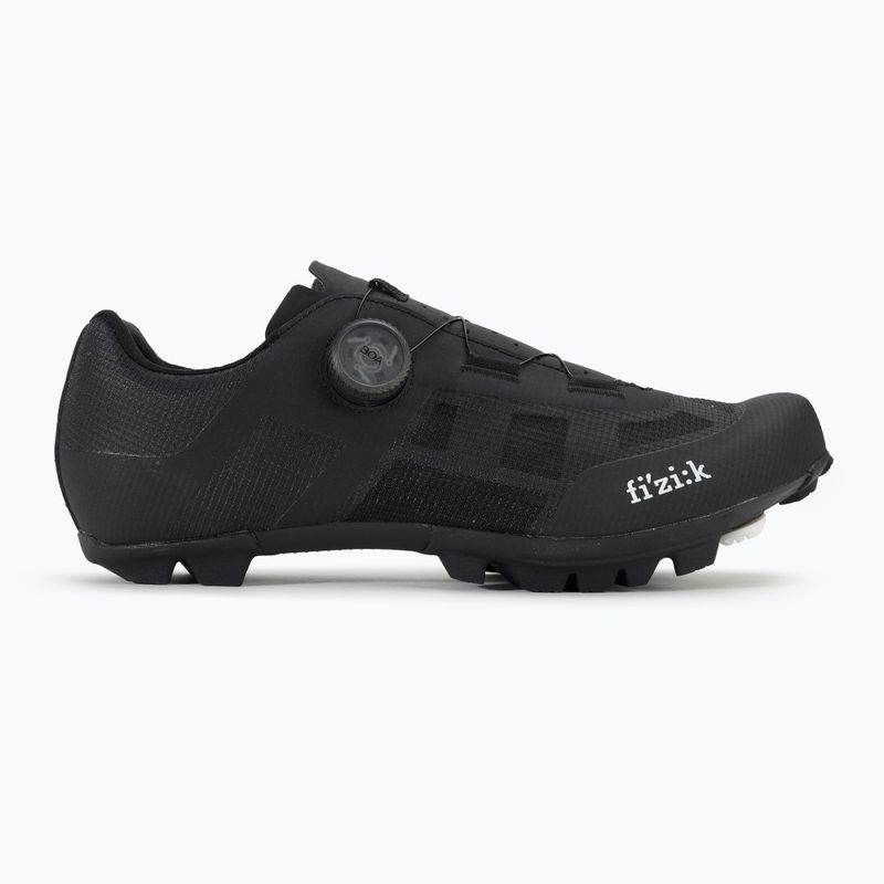 Férfi MTB kerékpáros cipő Fizik Vento Proxy fekete/fekete 2