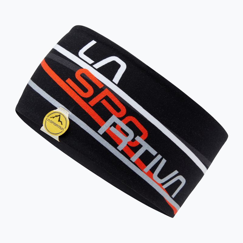 La Sportiva Stripe fejpánt fekete/cseresznye paradicsom