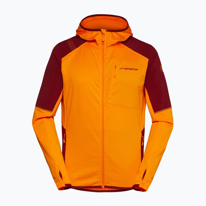 Férfi La Sportiva Existence Hoody papaya/sangria trekking melegítő pulóver