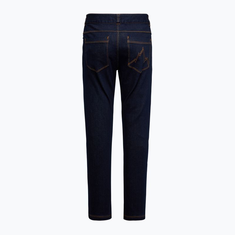 Férfi hegymászónadrág La Sportiva Eldo Jeans farmer/deep sea 4