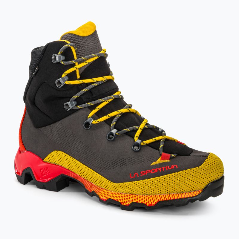 Férfi túrabakancs La Sportiva Aequilibrium Trek GTX carbon/sárga