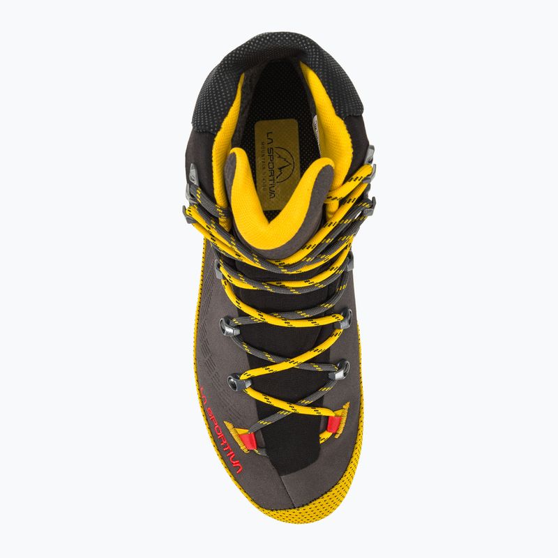 Férfi túrabakancs La Sportiva Aequilibrium Trek GTX carbon/sárga 6
