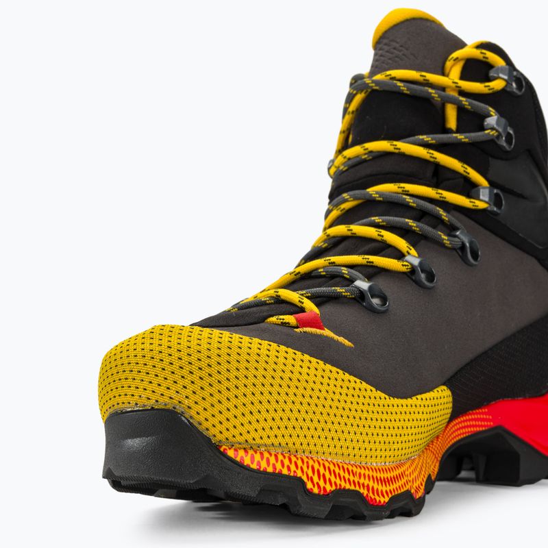 Férfi túrabakancs La Sportiva Aequilibrium Trek GTX carbon/sárga 8
