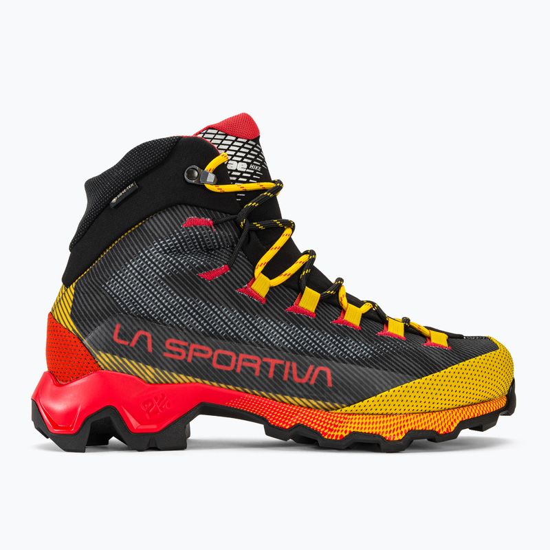 Férfi túrabakancs La Sportiva Aequilibrium Hike GTX carbon/sárga 2