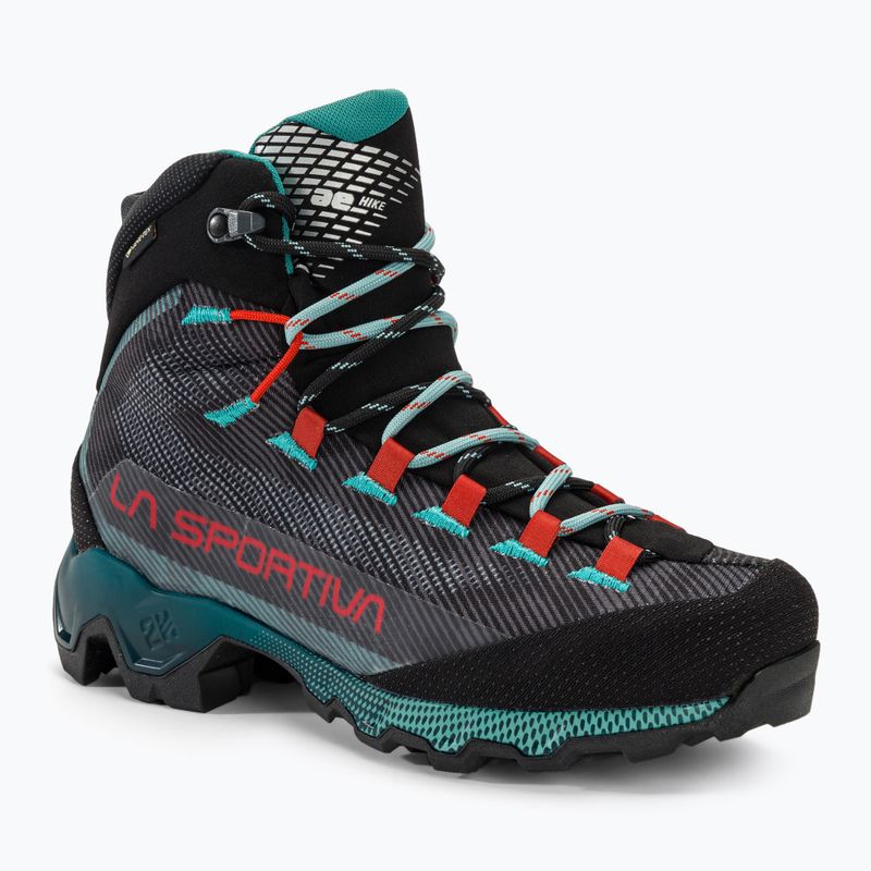 Női túracipő  La Sportiva Aequilibrium Hike GTX carbon/everglade